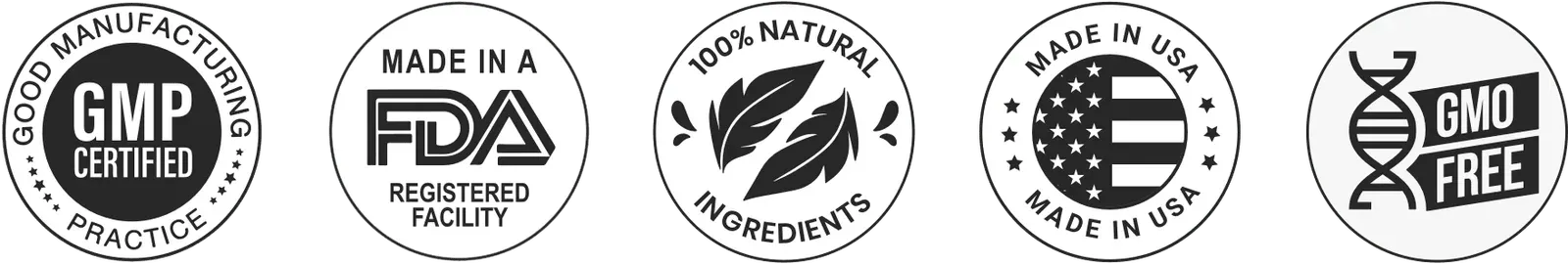 GMP Certified FDA Registered Non-GMO